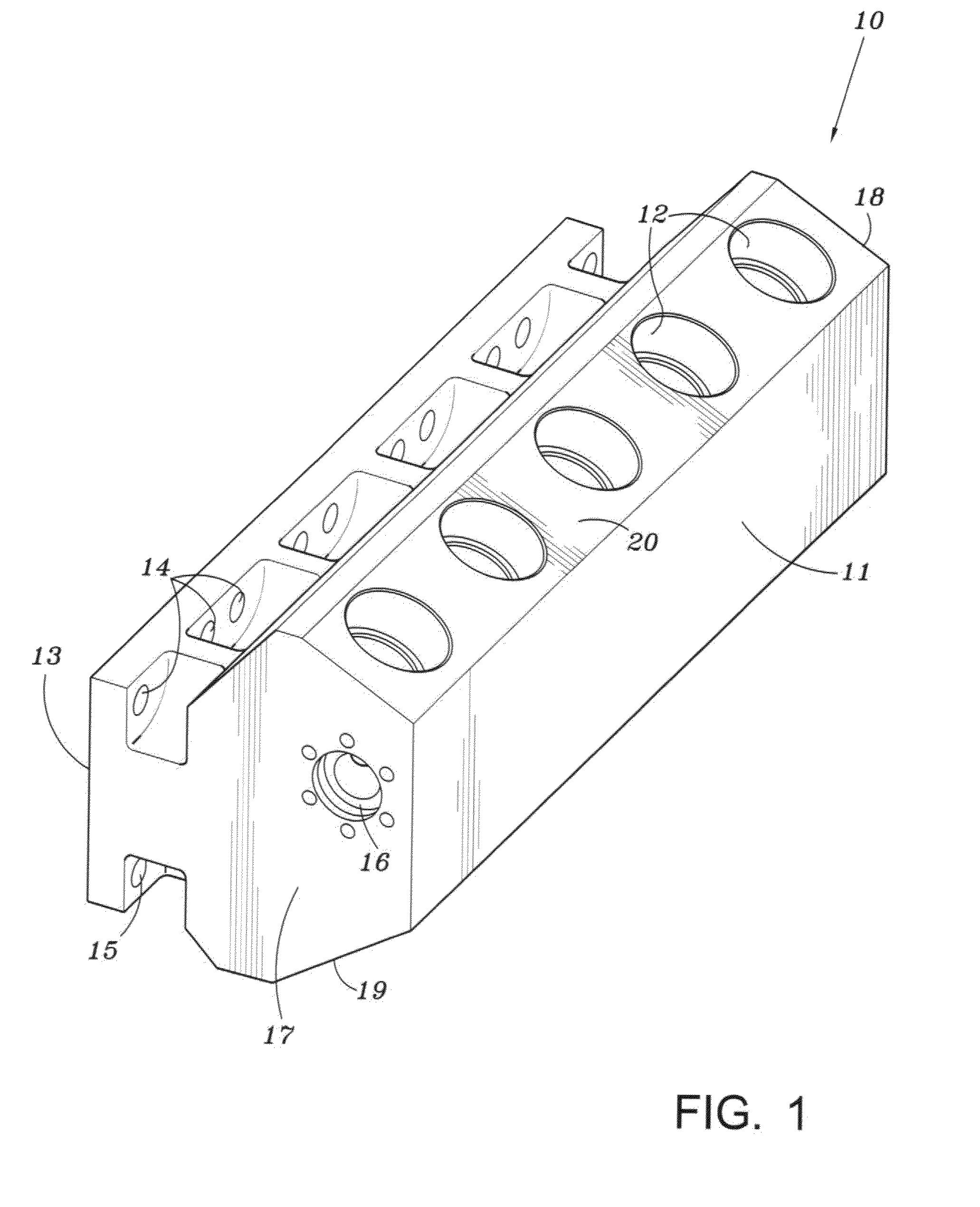 Pump with a Sculptured Fluid End Housing