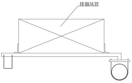 Roof steel structure and air duct synchronous sliding construction method