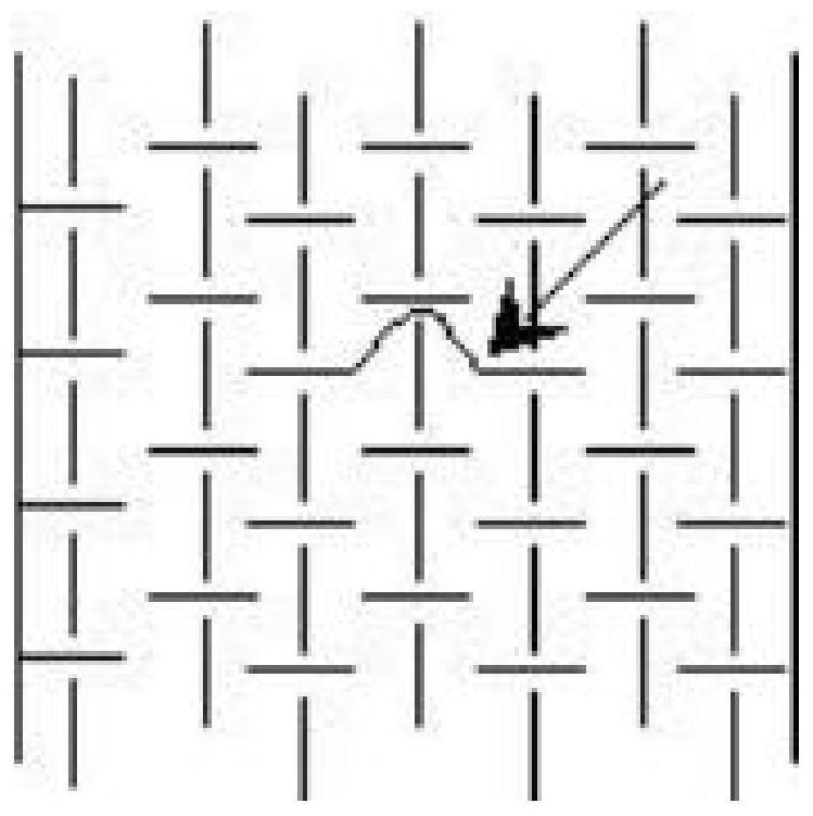 Method for modifying flaw on surface of electronic-grade glass fiber cloth