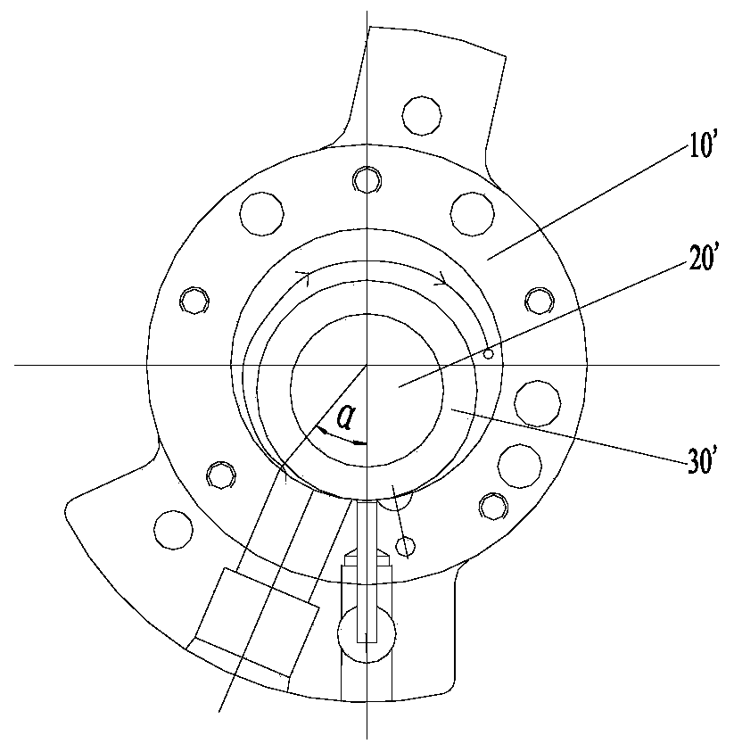 Pump body structure and compressor having the same