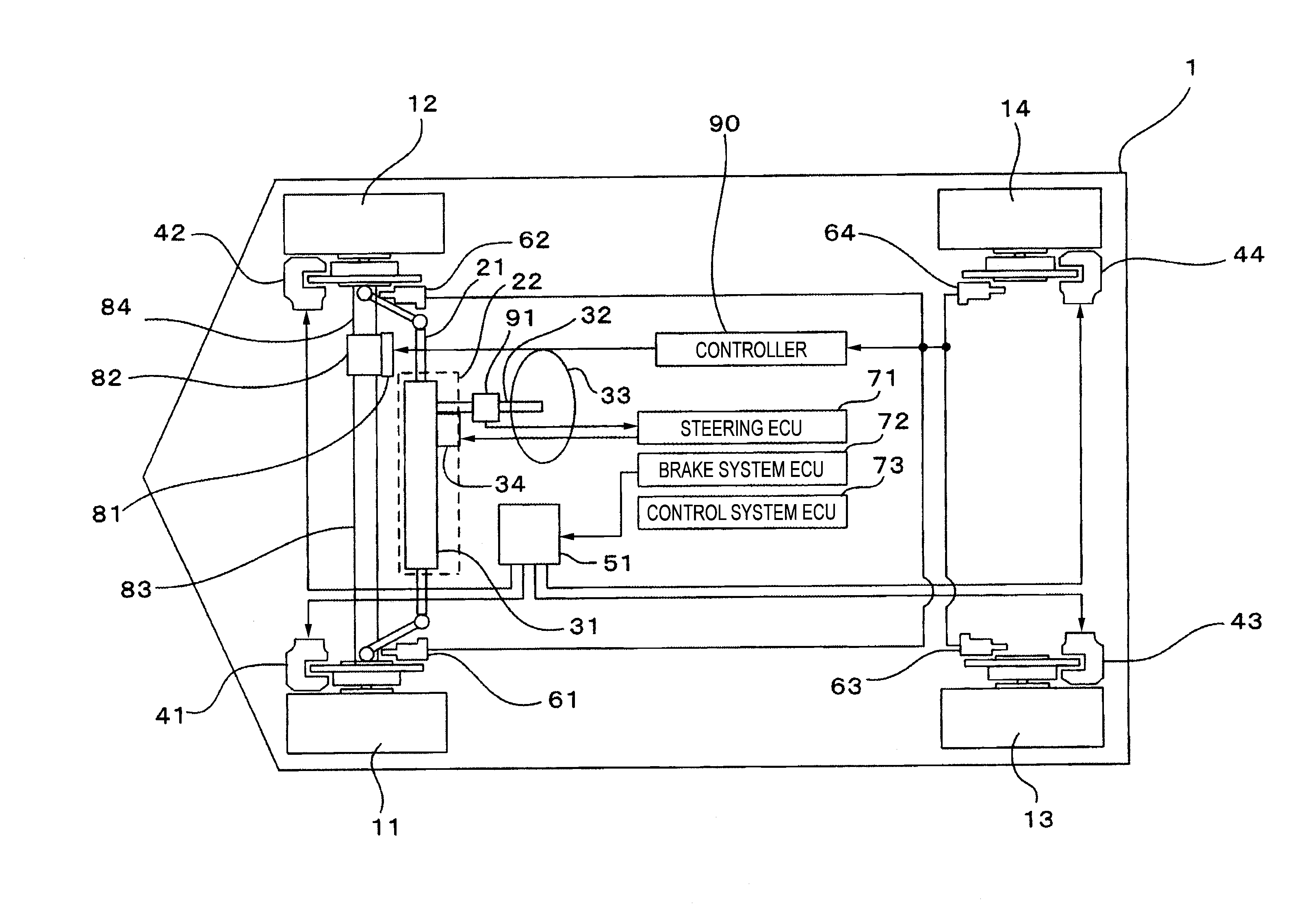 Vehicle integrated control apparatus
