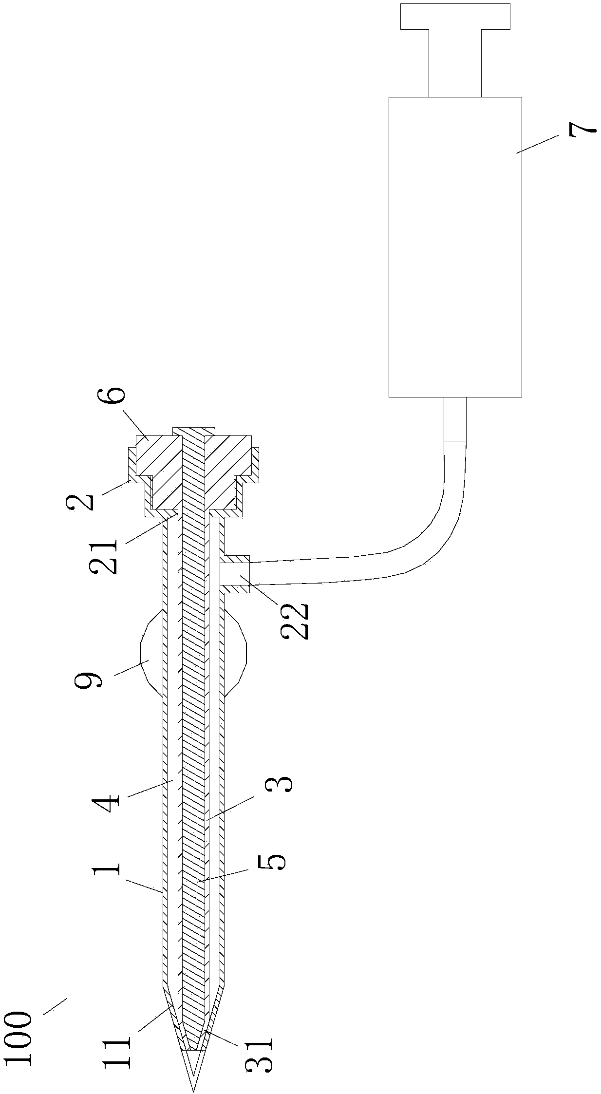 Medical equipment for auripuncture and intratympanic injection