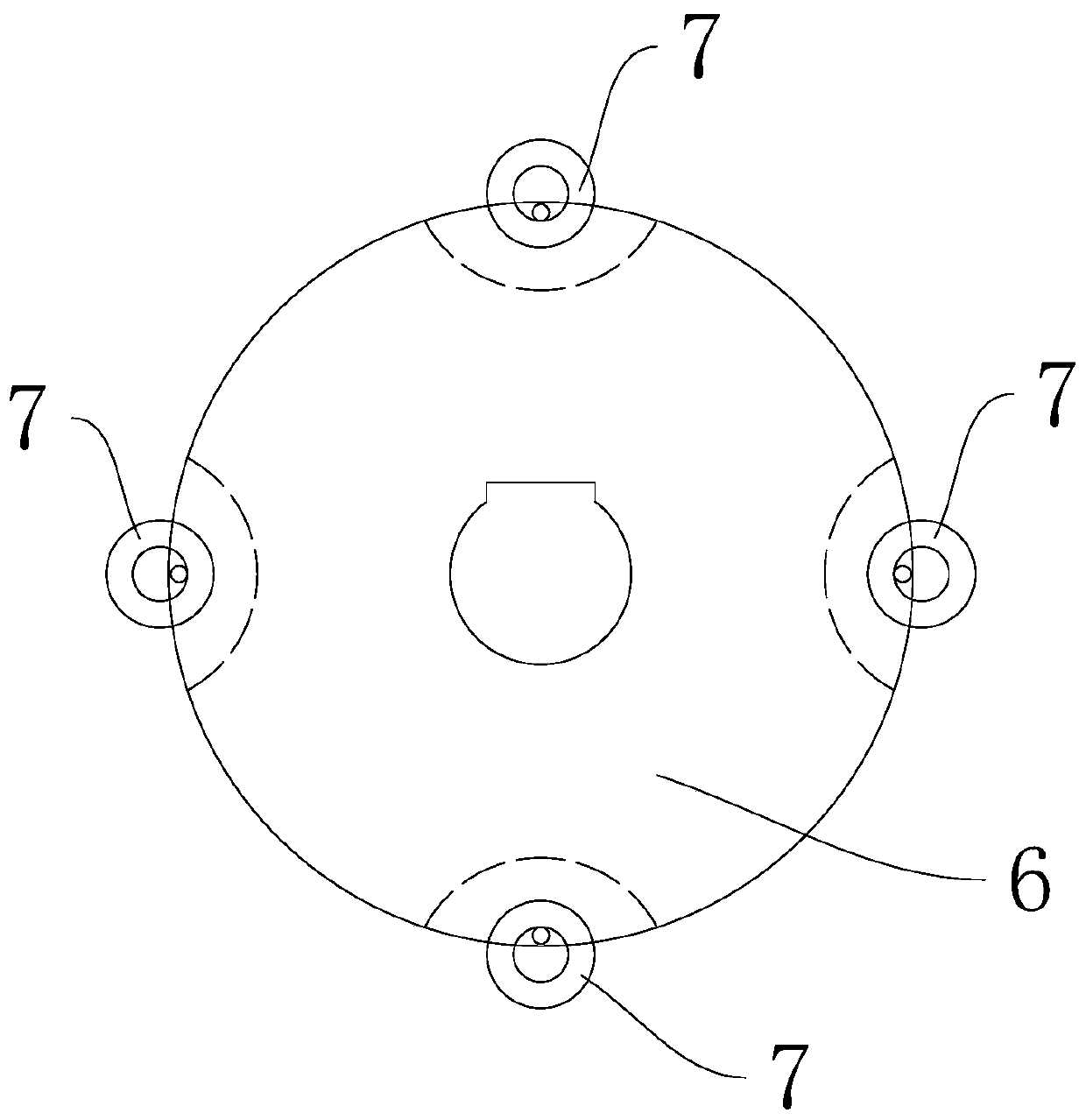 Grinding device for manufacturing metal powder and working method thereof
