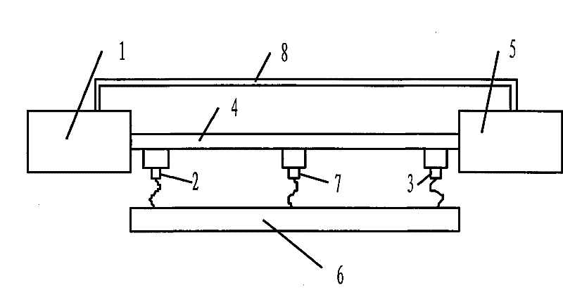 Method and device for measuring high polymer molten volume flow