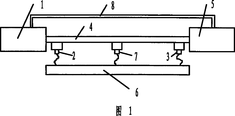 Method and device for measuring high polymer molten volume flow