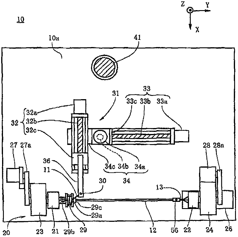 Spiral groove machining device and sprial groove machining method for tube