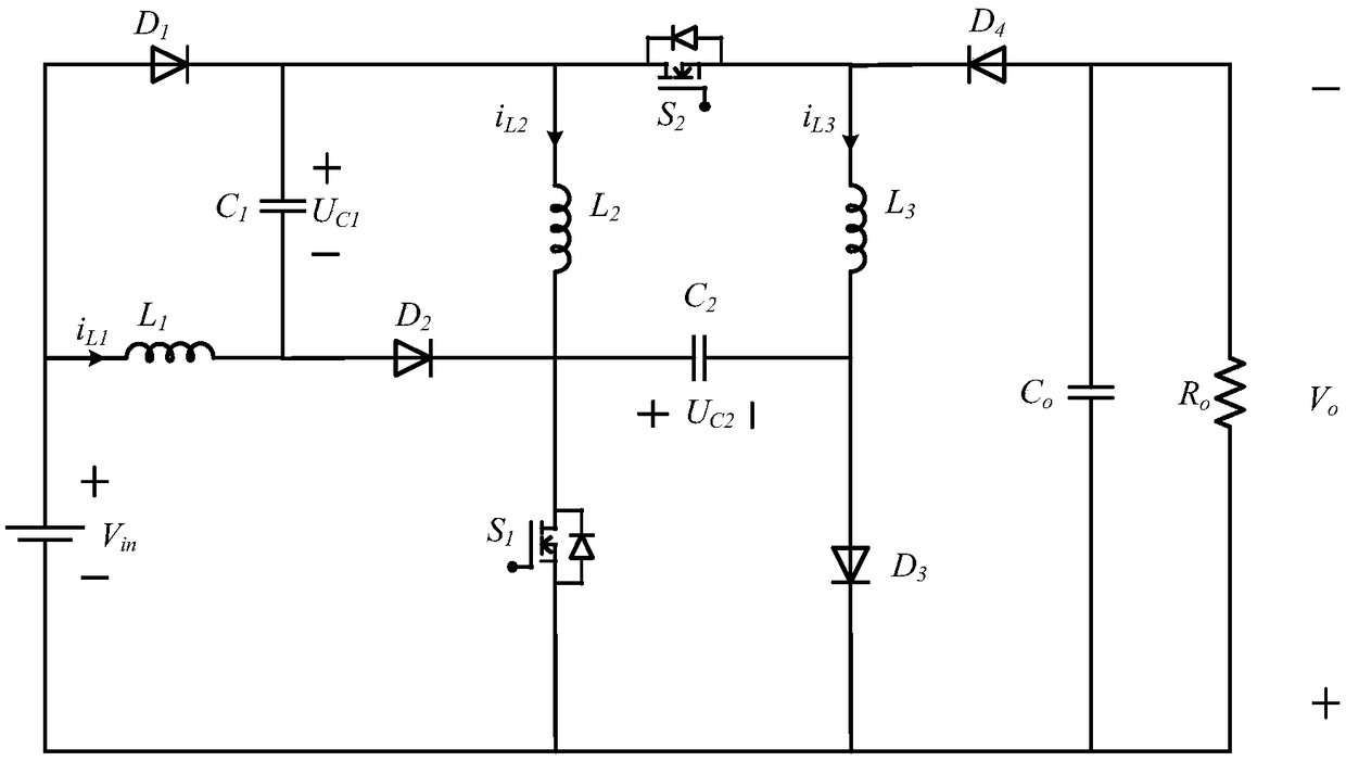 Non-isolated Buck-Boost DC converter with wide conversion ratio