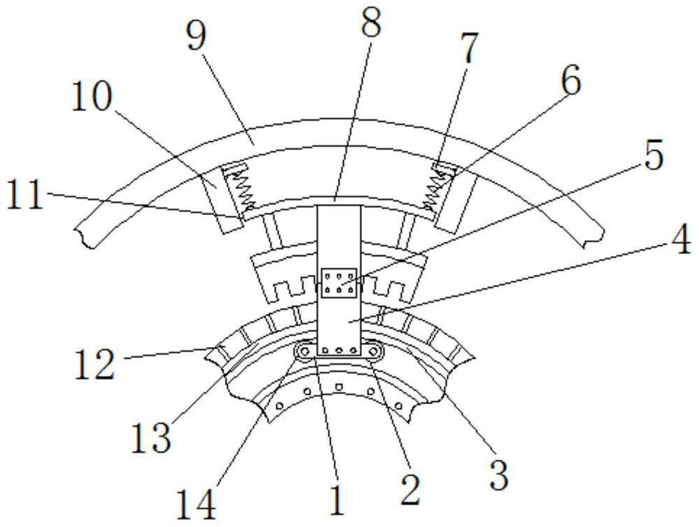 Modular permanent magnet direct drive motor used on ball mill