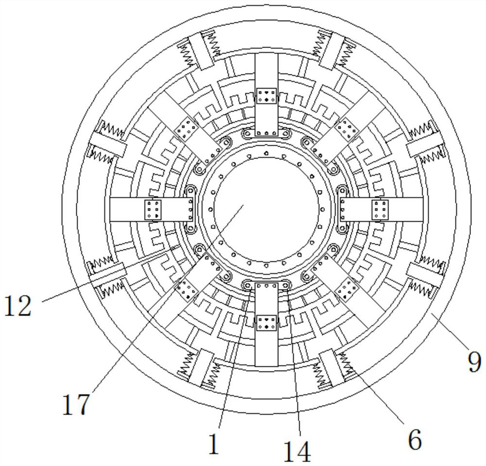 Modular permanent magnet direct drive motor used on ball mill