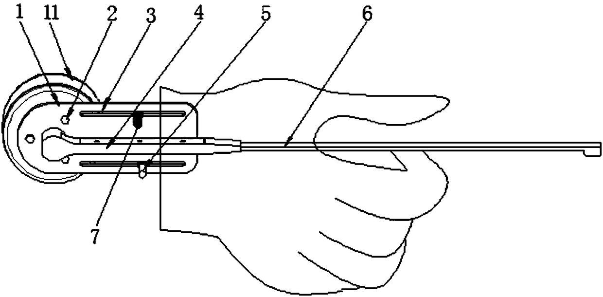 A dulcimer robot wrist tapping control method and tapping device