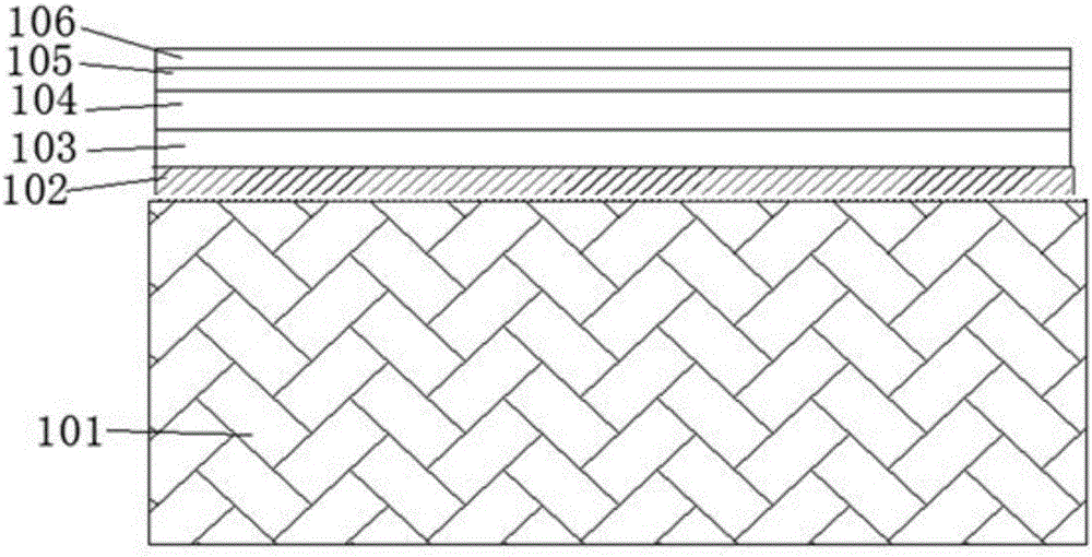 Manufacturing method for short wave UV LED chip having high reflection ohmic contact electrode