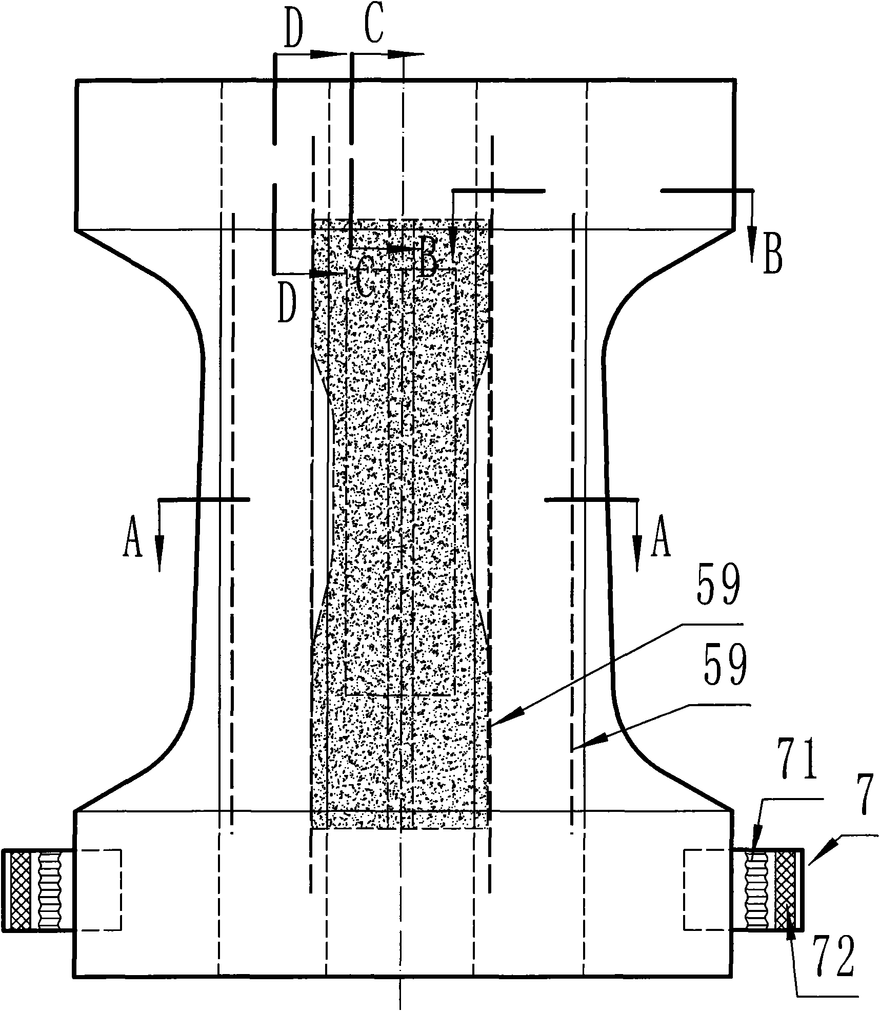 Disposable absorption product with double leakproof isolation boundary