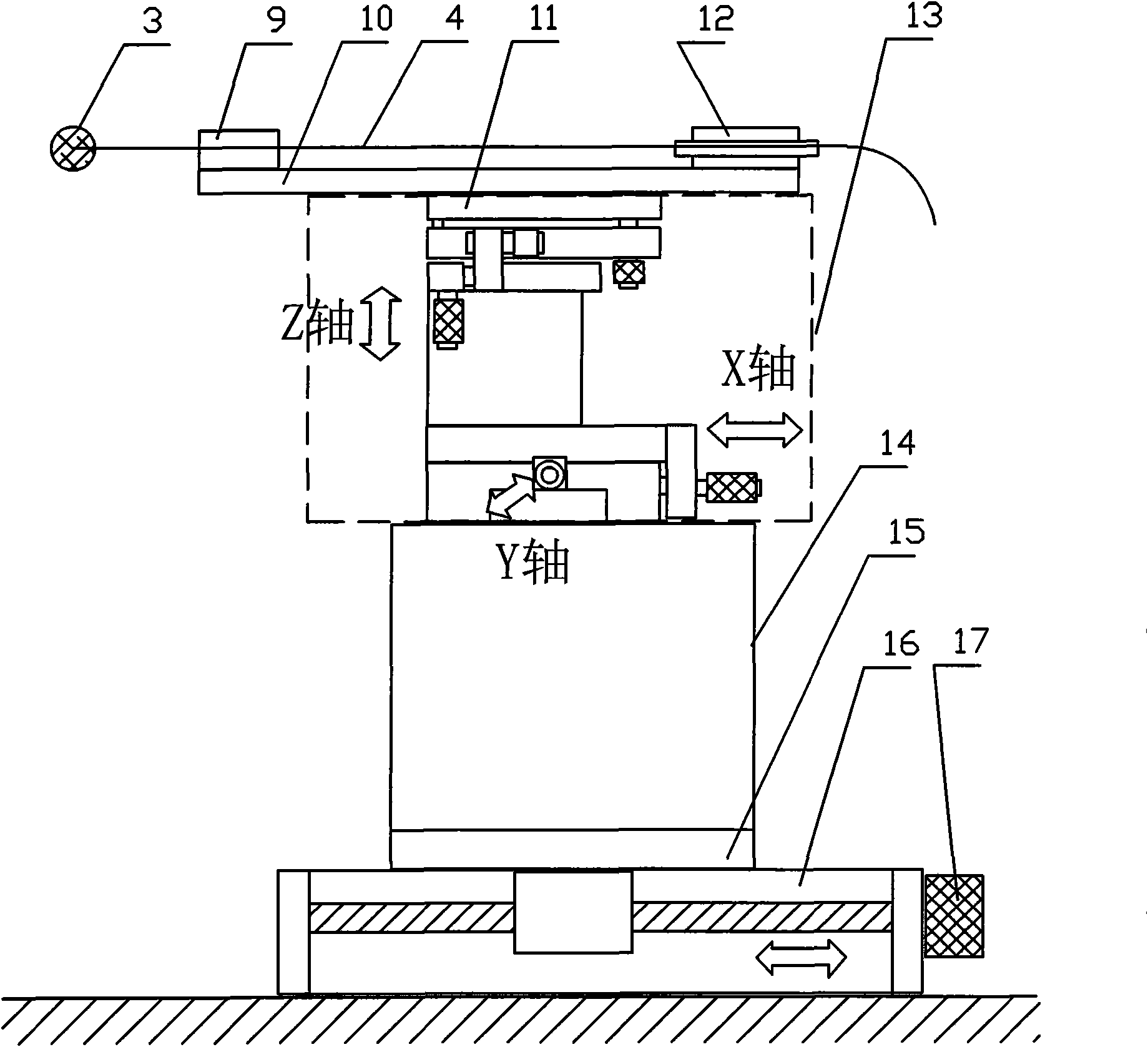 Device and method for measuring gas phase temperature of a cigarette combustion cone