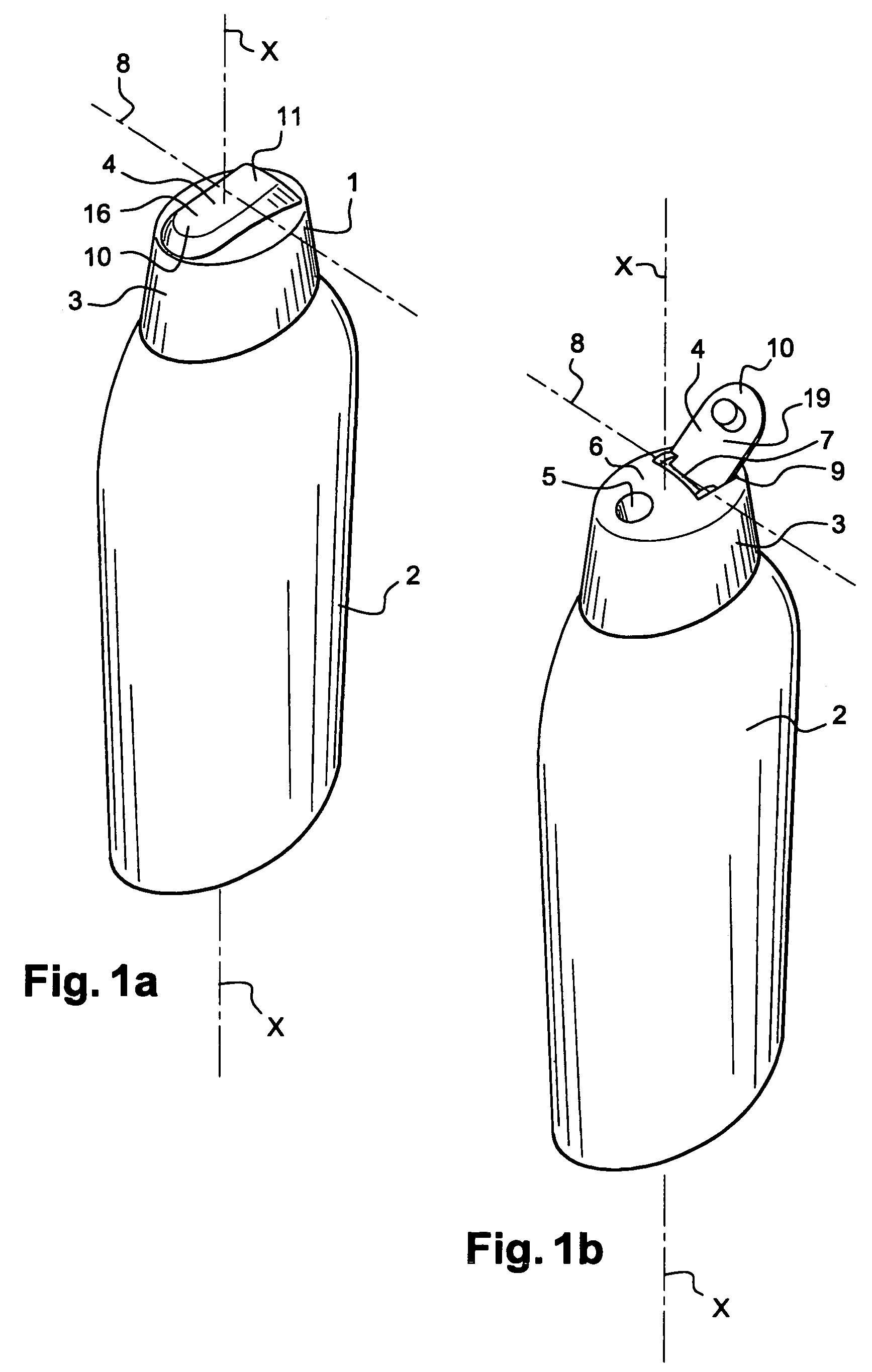 Closure and dispensing device