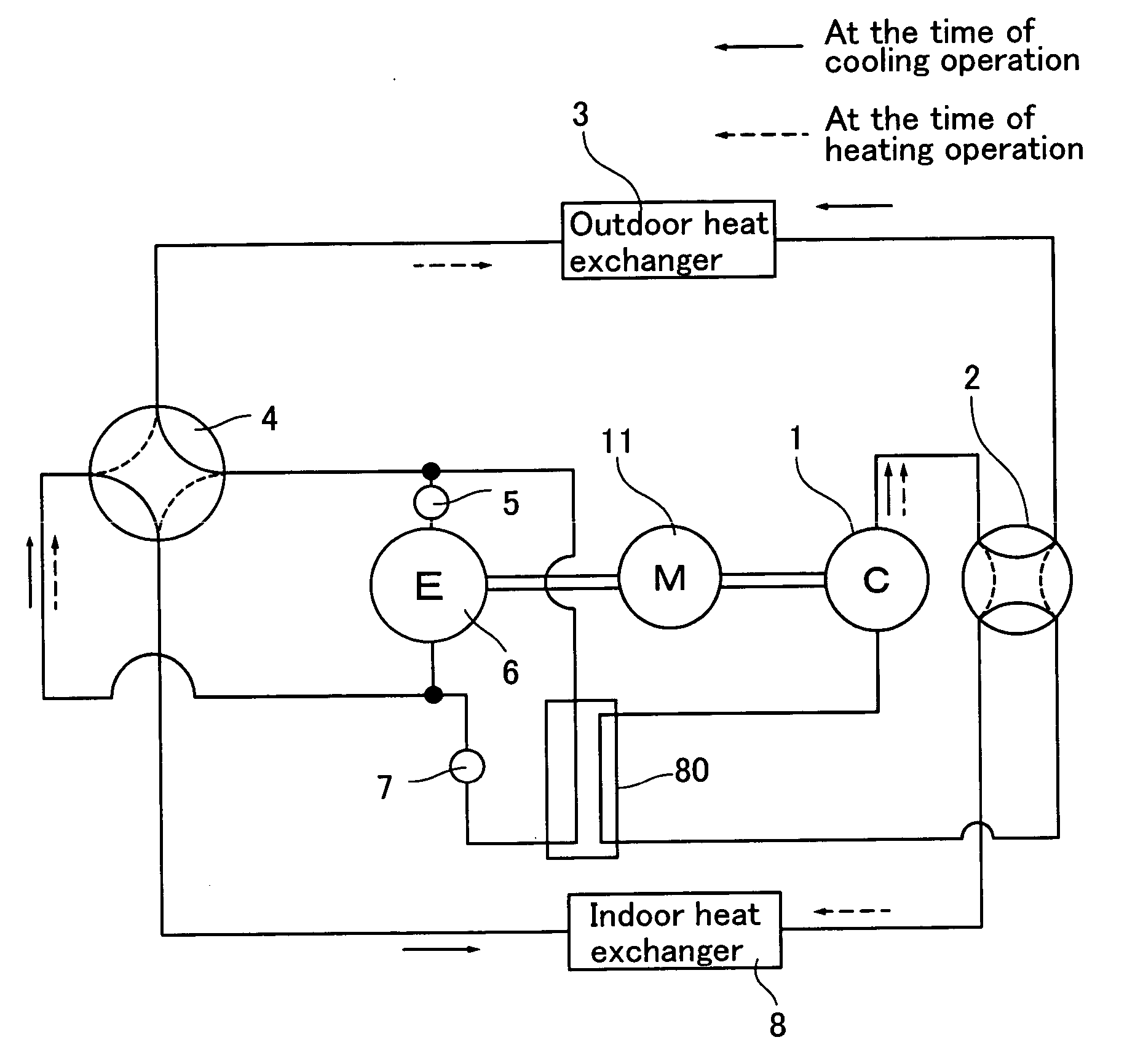 Determining method of high pressure of refrigeration cycle apparatus