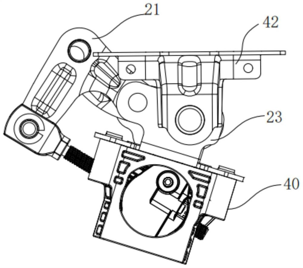 High-compatibility seat cushion inclination angle adjusting mechanism