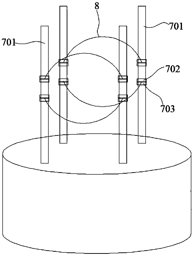 Droplet evaporation and combustion device with observation and shooting convenience and experimental method