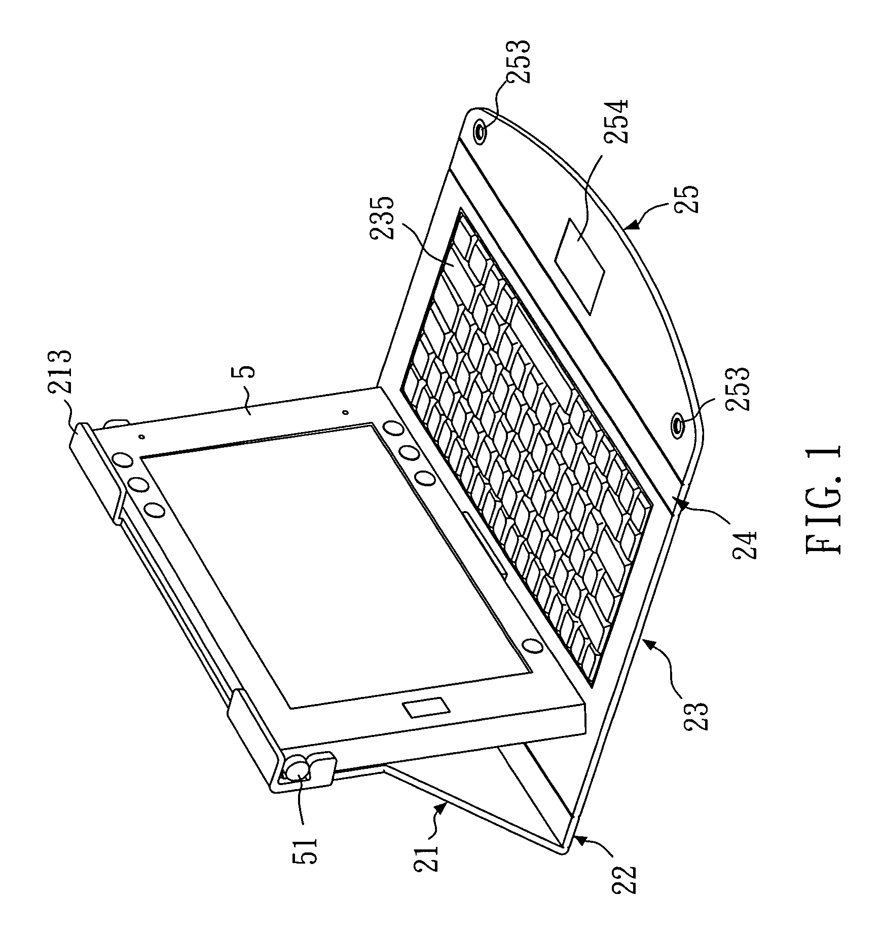 Foldable computer cover