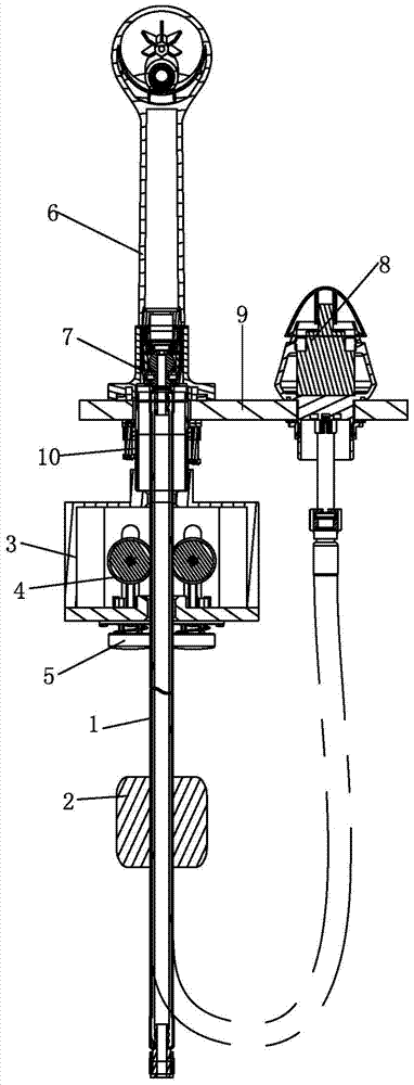 A pulling device with self-locking function