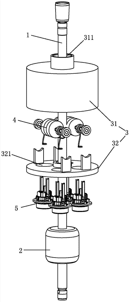 A pulling device with self-locking function