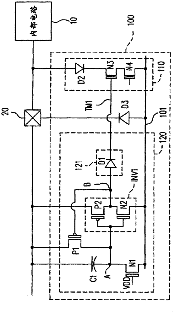 Electrostatic discharge protecting device and method thereof