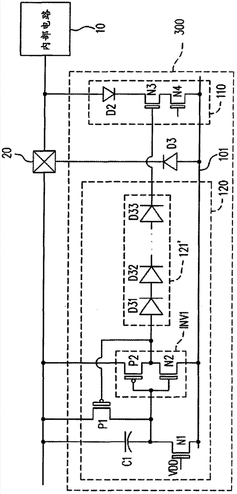 Electrostatic discharge protecting device and method thereof