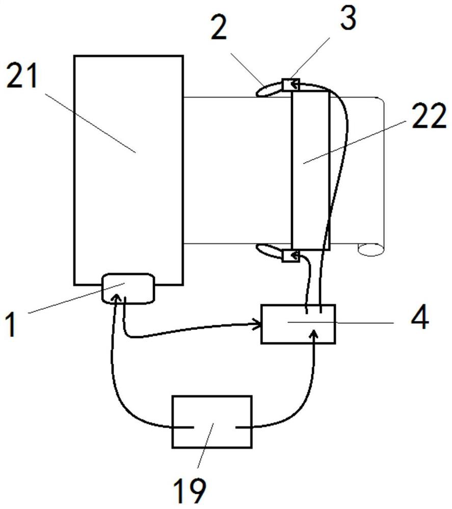 Intelligent air-jet textile machine serging device