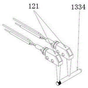 Semi-automatic assembling tool for automobile inward-opening wrench