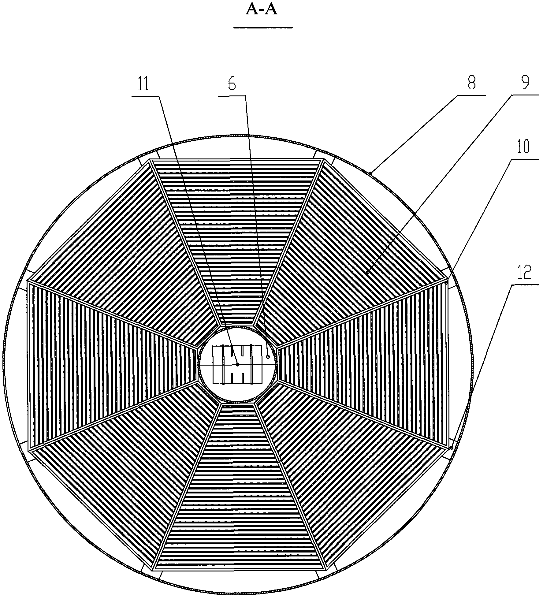 Frustum diffusion grader