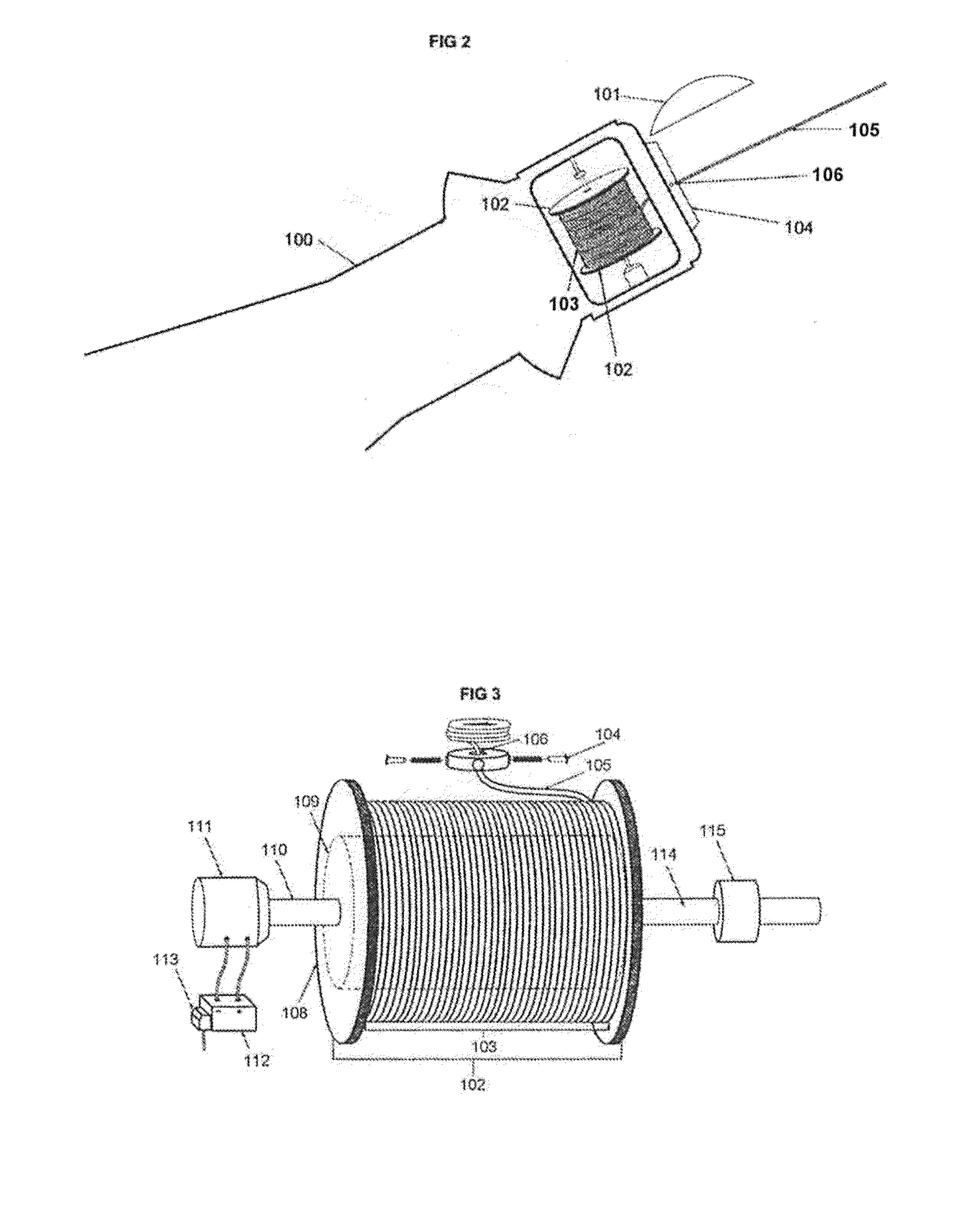 Tether for spacecraft reaction control system