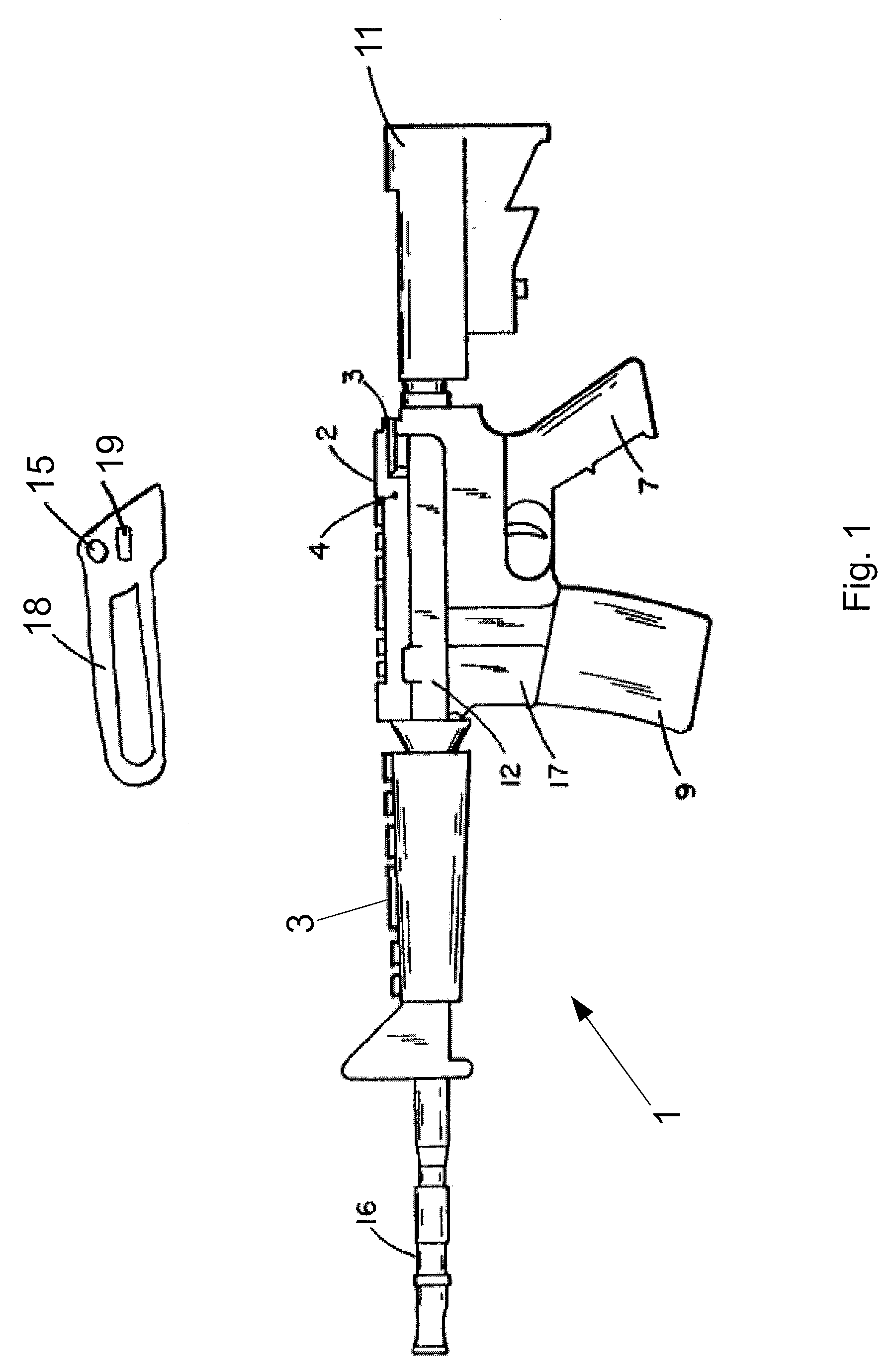 Adjustable gun rail lock