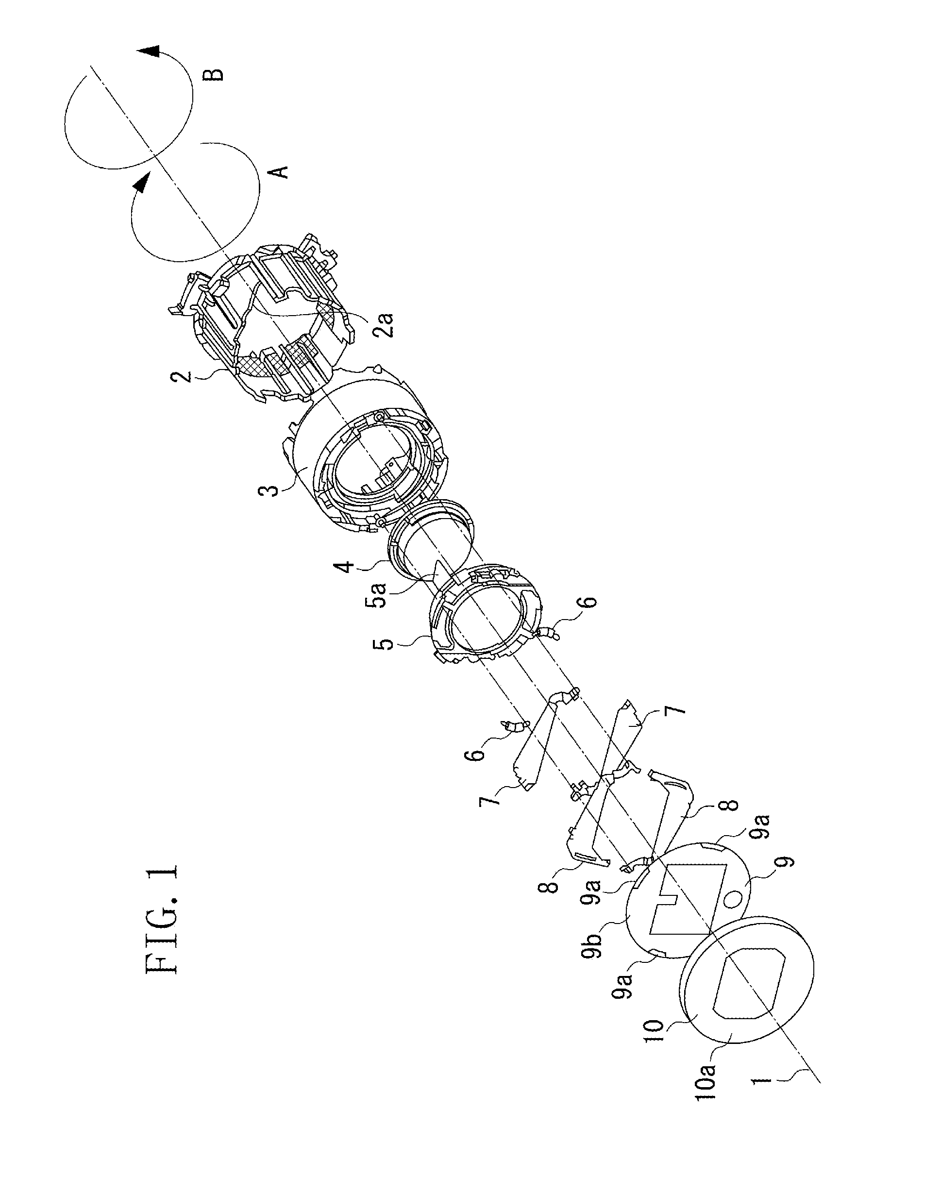 Lens barrel and camera including lens barrel