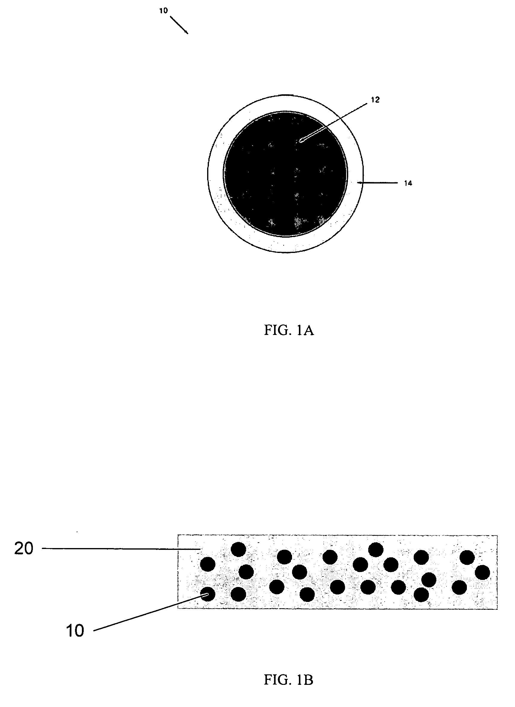 Emissive compositions with internal standard and related techniques