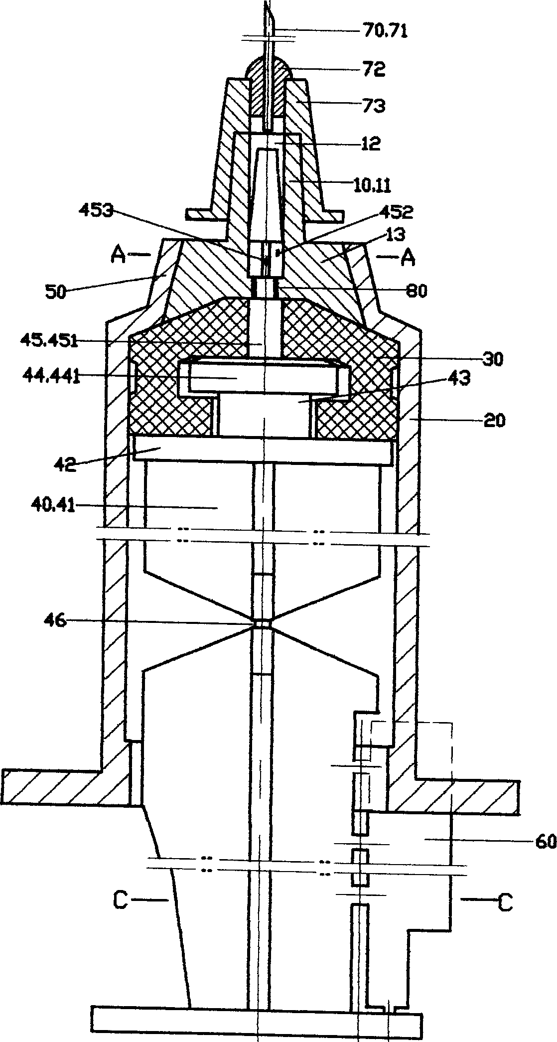 Safety drawn-back and self-broken type syringe