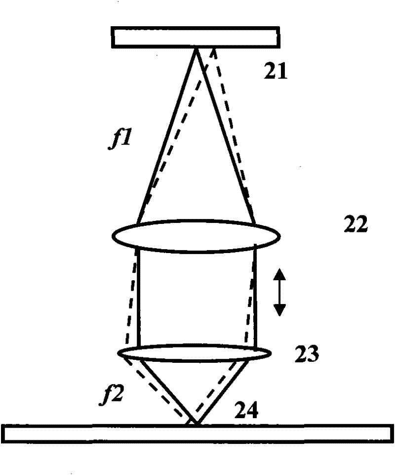 Parallel photoetching write-through system