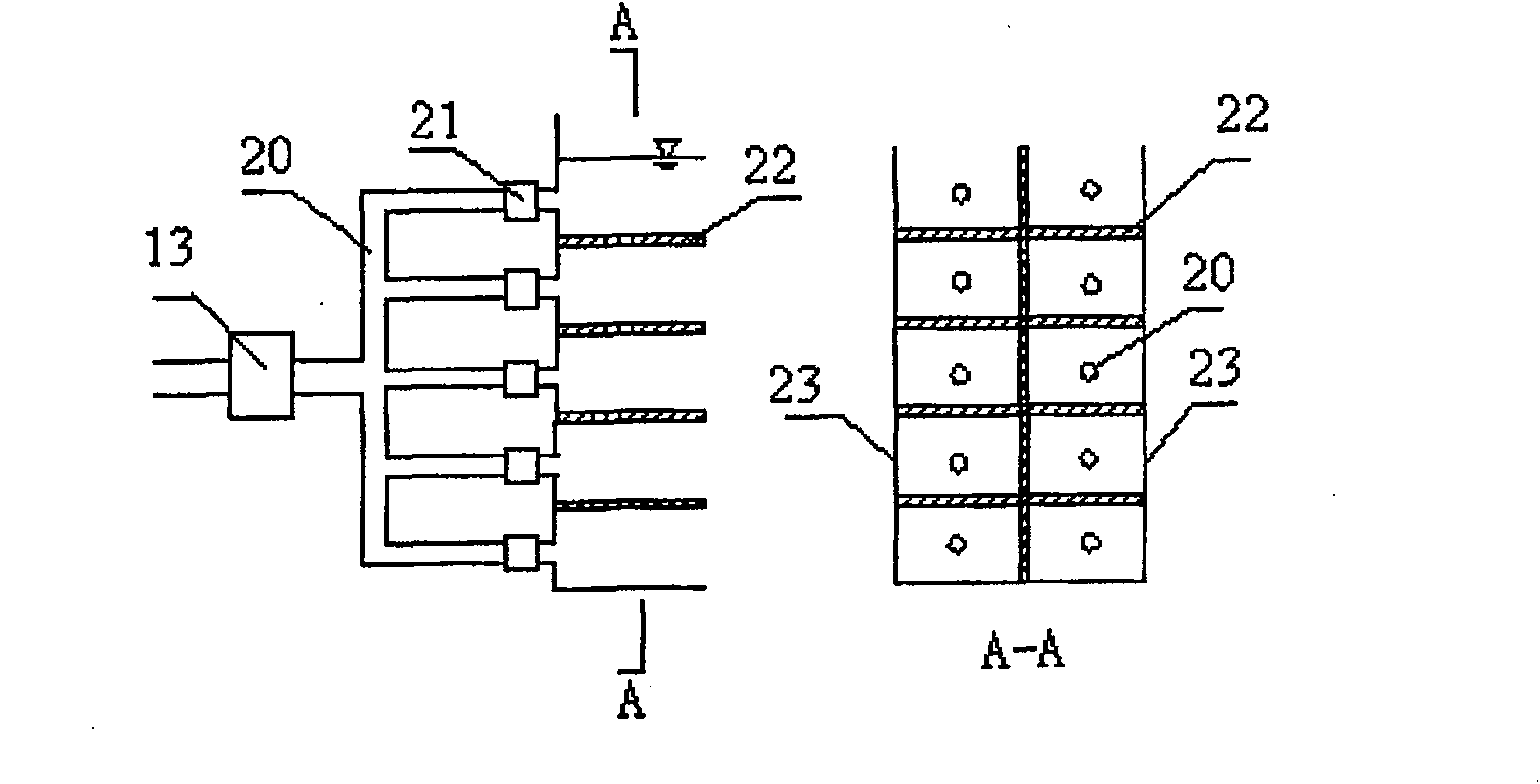 Polyphase fluid experimental tank system