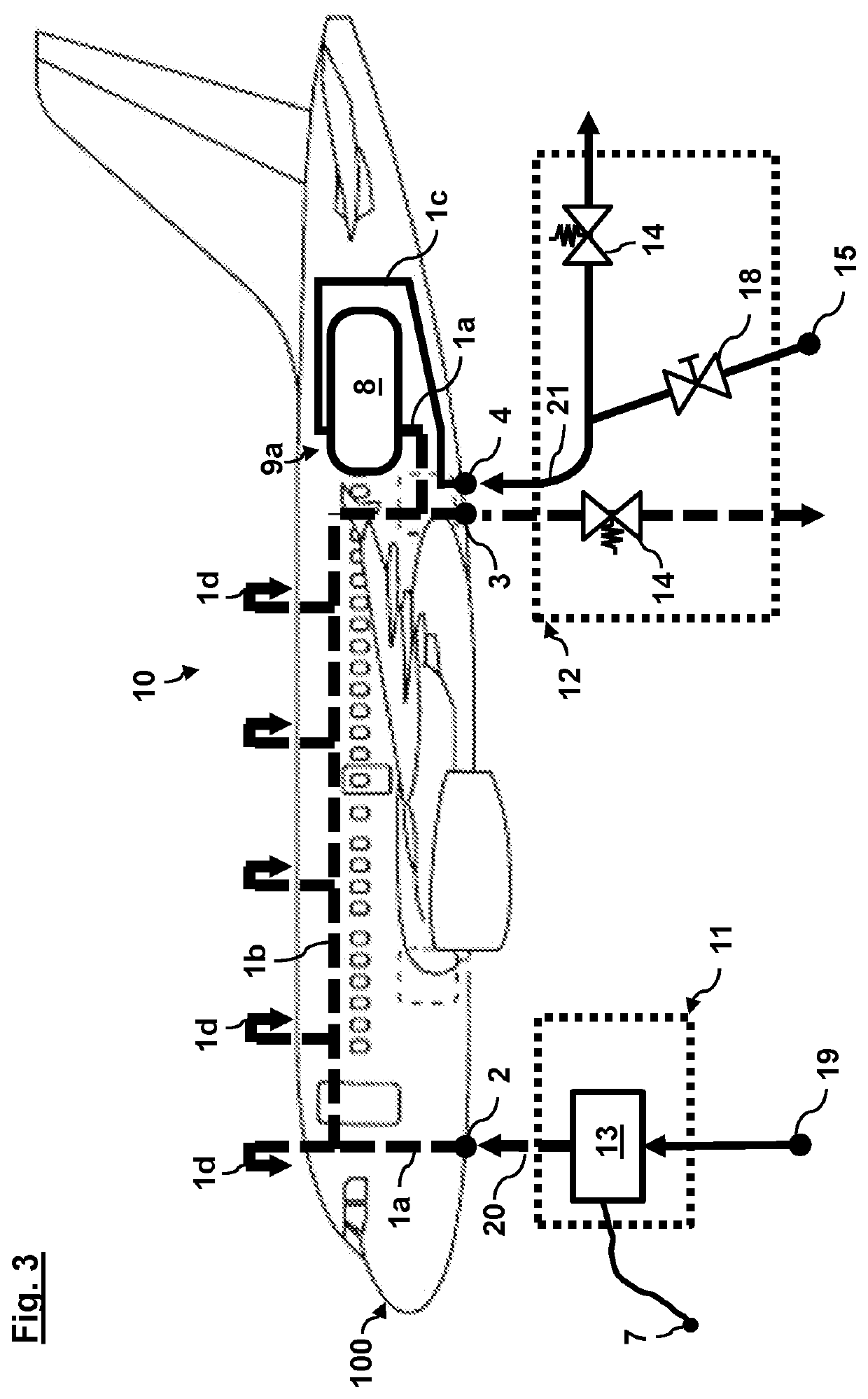 Method For Disinfecting A Water System Of An Aircraft