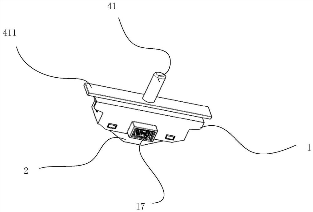 Electronic gear shifting device