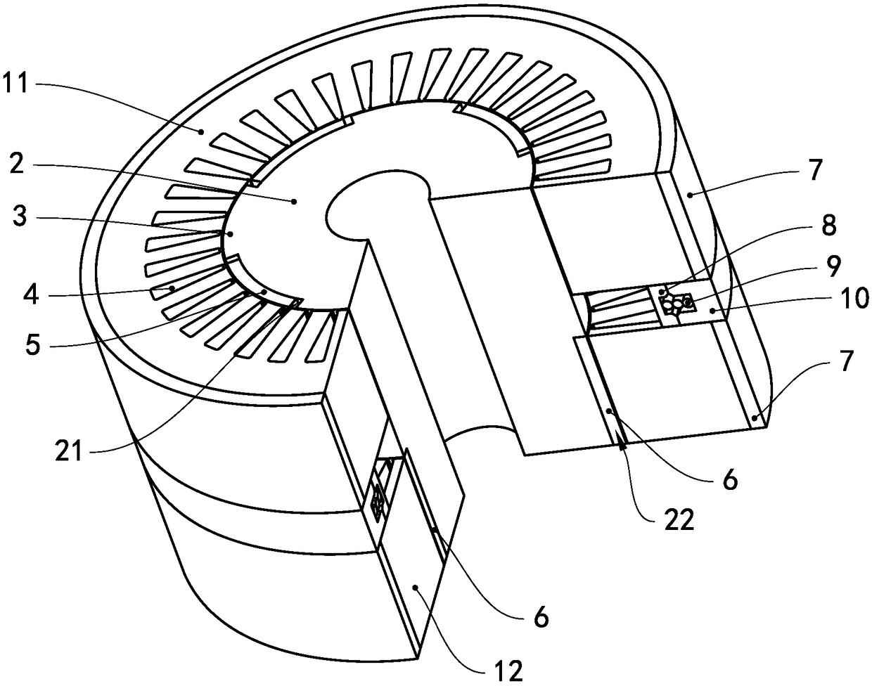 Stator assembly and hybrid excitation motor