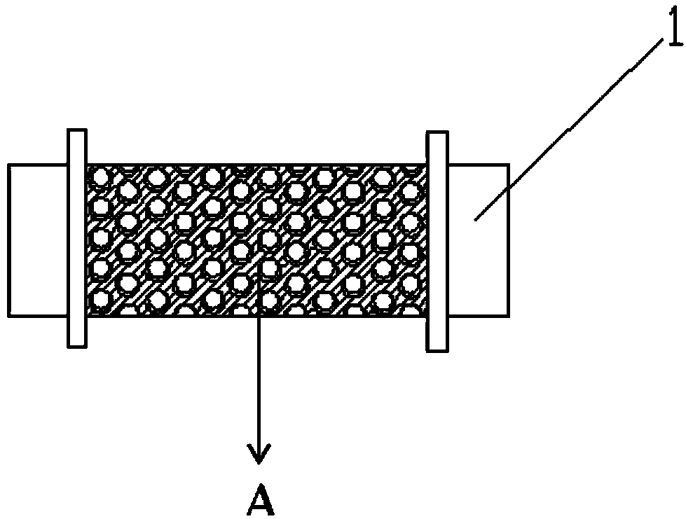 Improved roller separating device for separating injection product and material rod