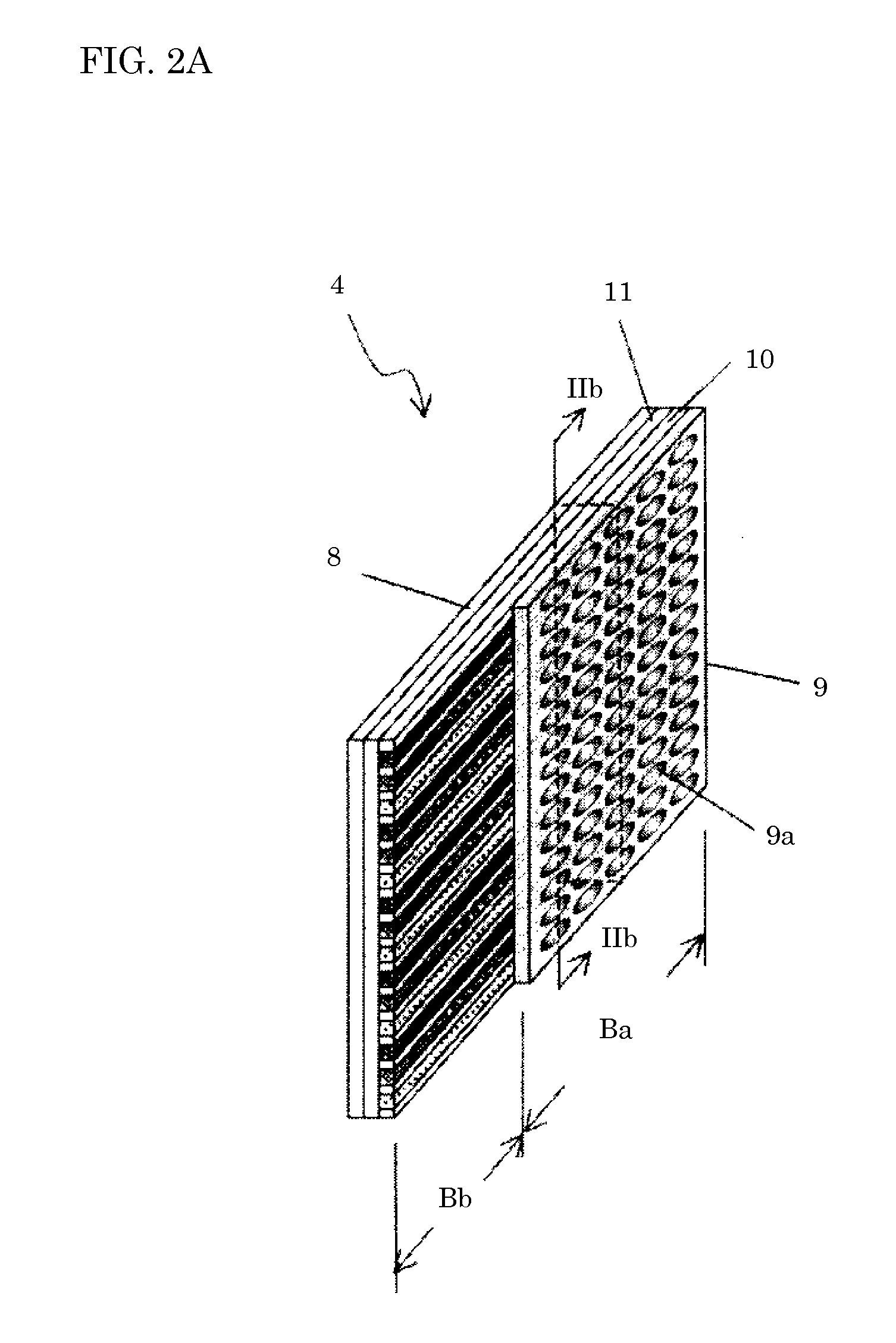 Image display device and light conversion panel used in same