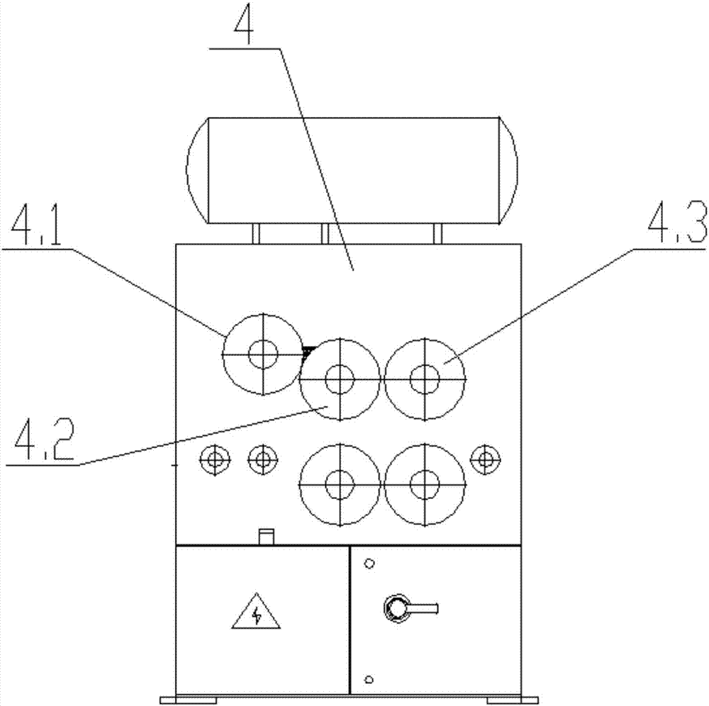 Film-coated decorative plate production line and production process thereof