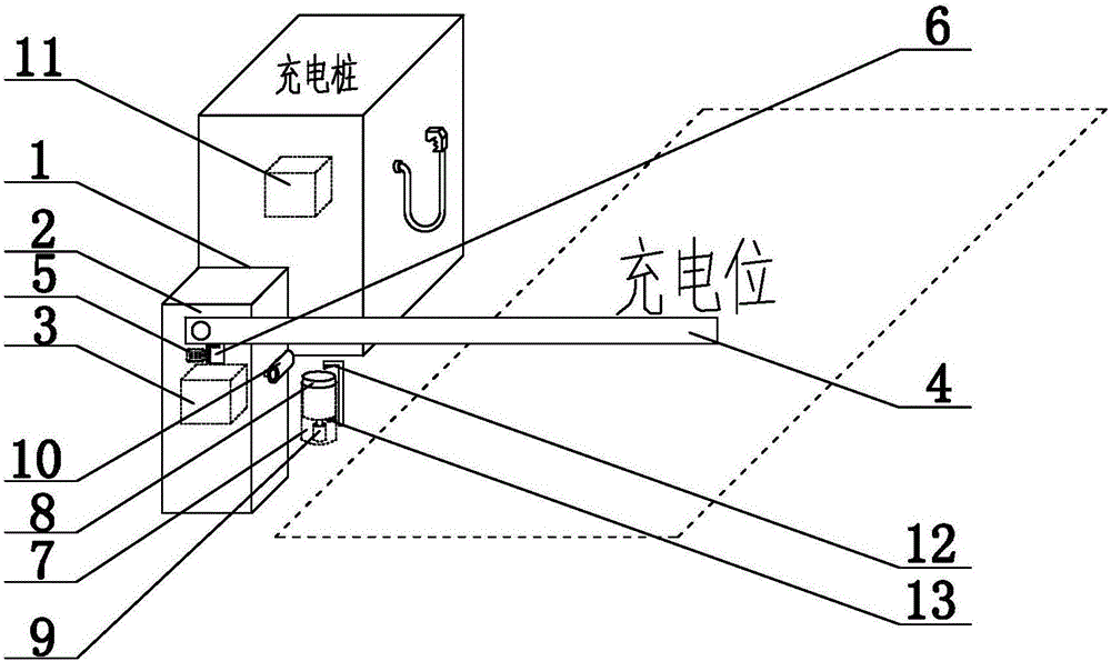 Anti-collision system for intelligent vehicles entering and exiting the charging area