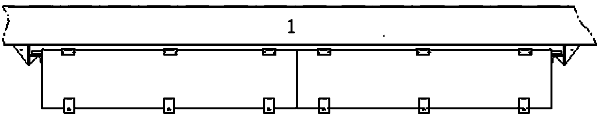 Sand suction method in non-central track bed area