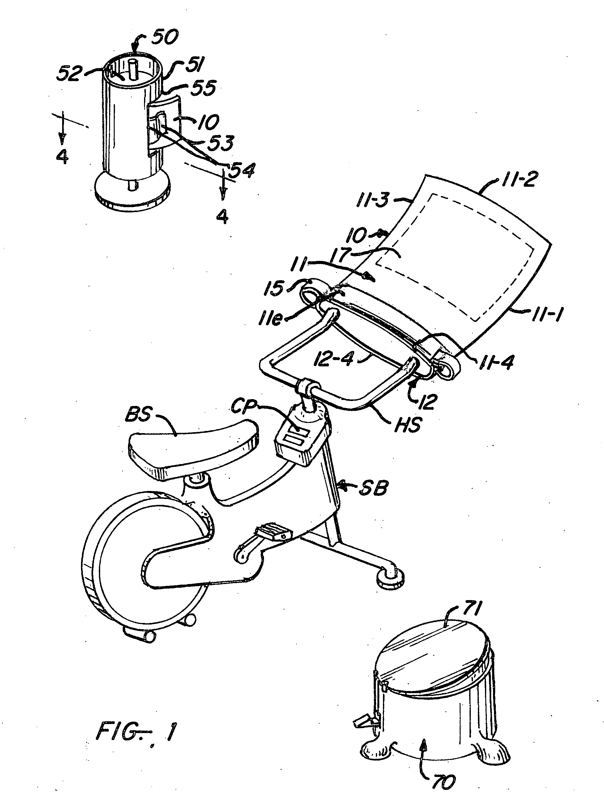 Method and apparatus for providing sanitary shields for exercise devices