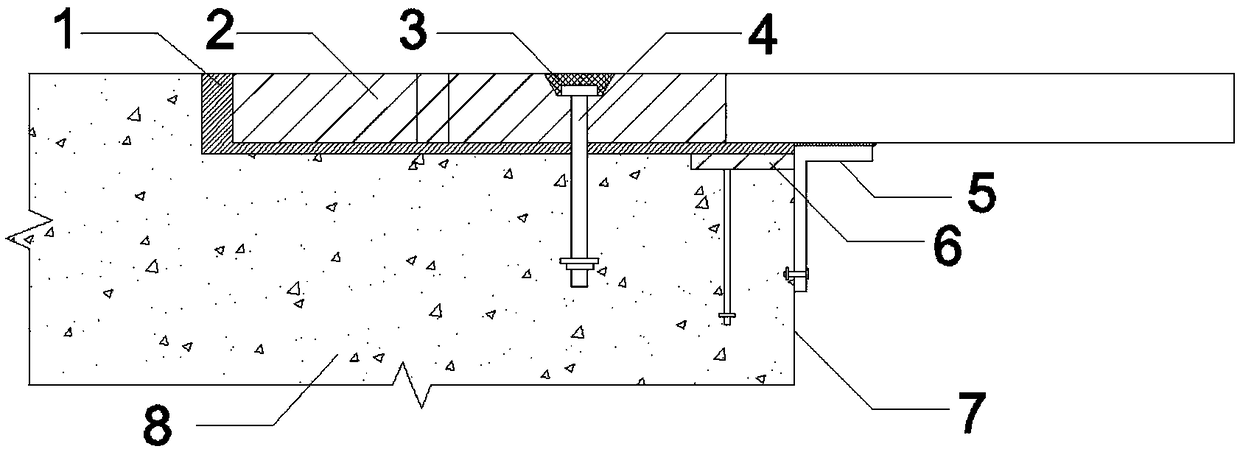 Damping comb type expansion joint device