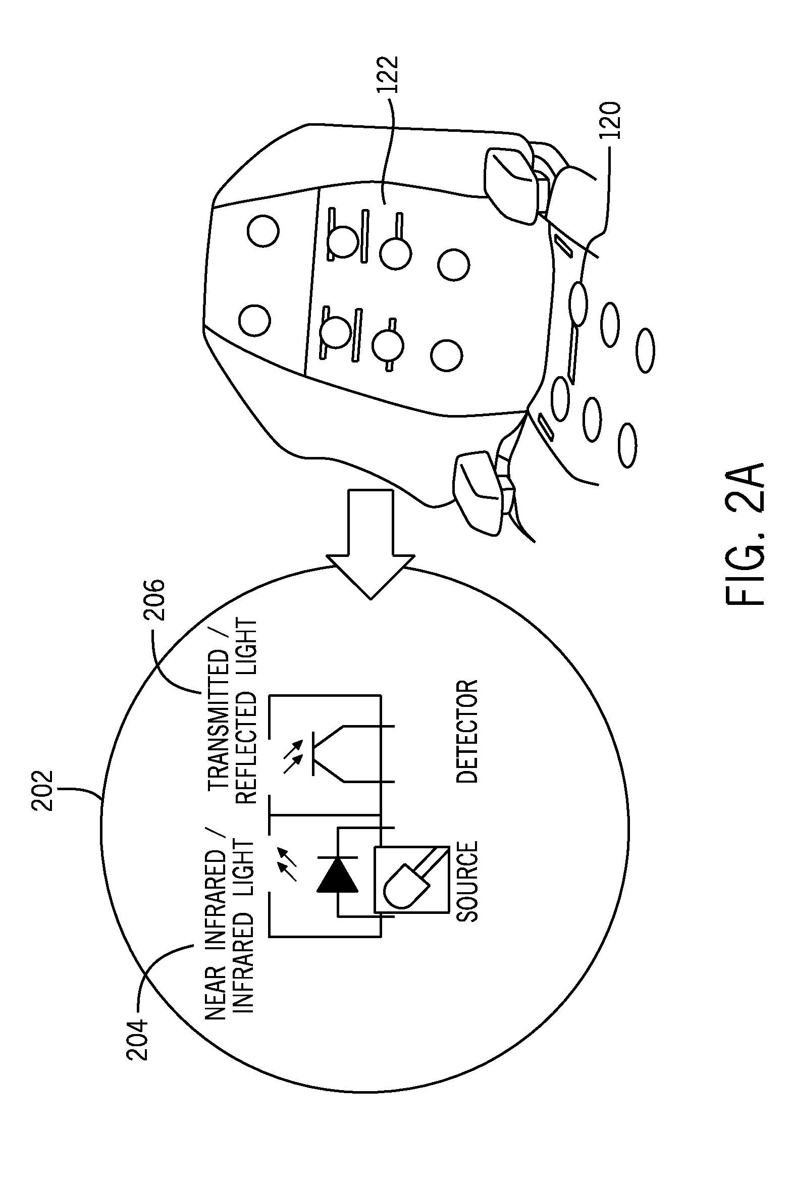 System and method for capturing and decontaminating photoplethysmopgraphy (PPG) signals in a vehicle