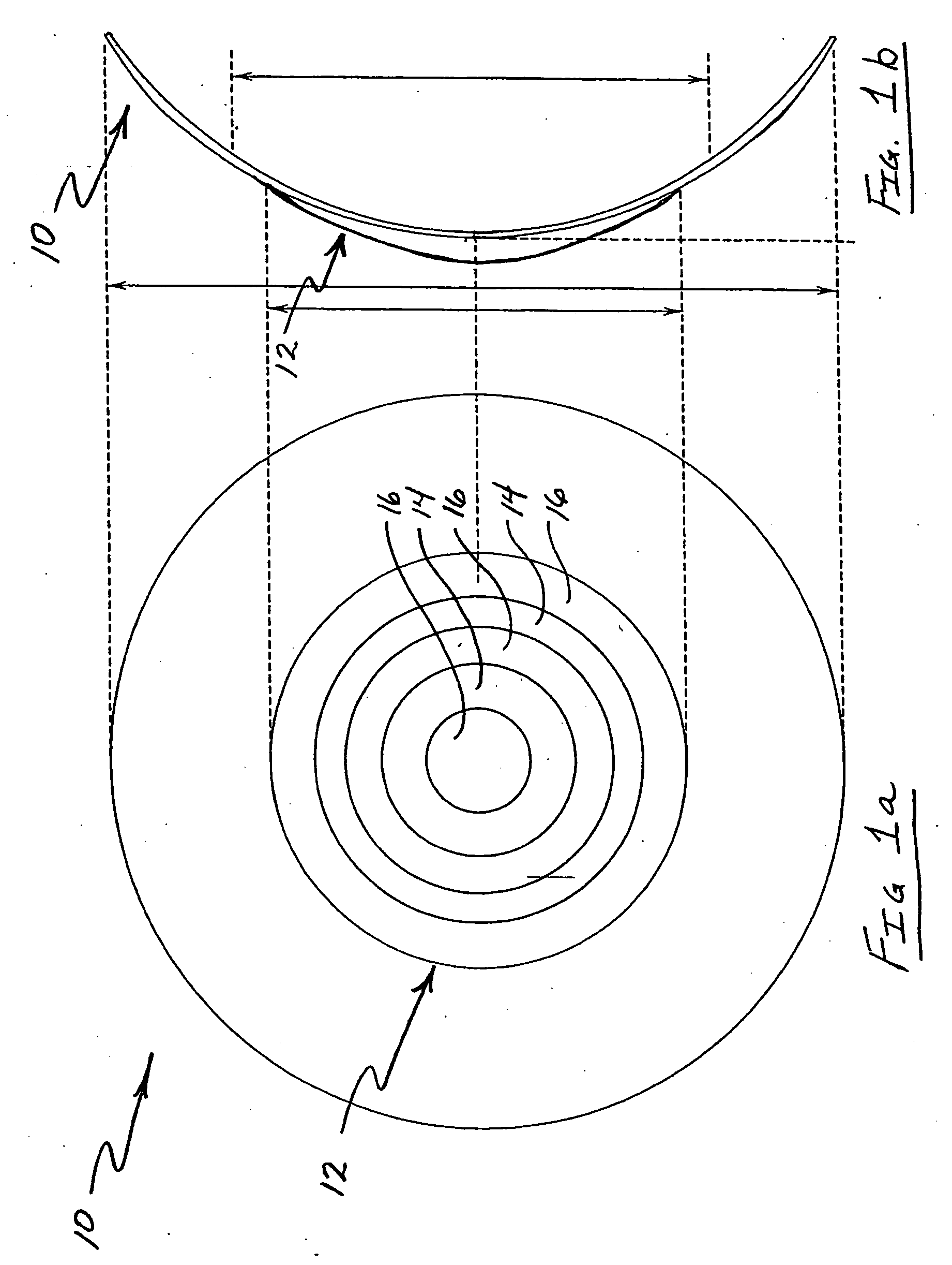 Multifocal contact lens and method of manufacture thereof