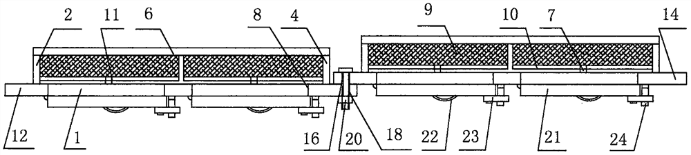 Thermal insulation and heating device used in low temperature environment of culvert and usage method