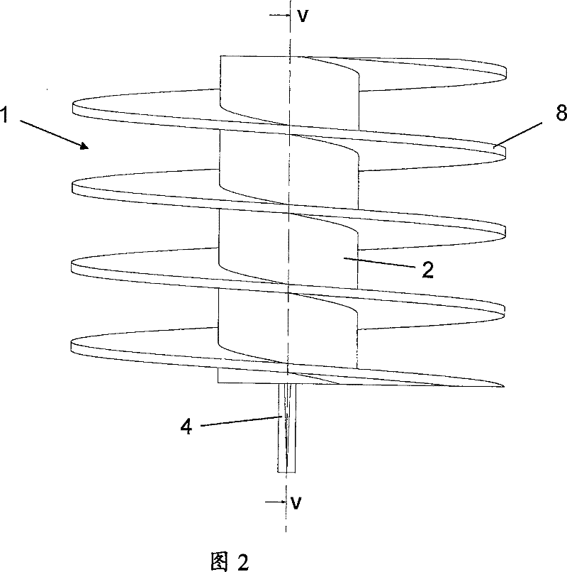 Extraction device and method for use when extracting a ceramic foam filter